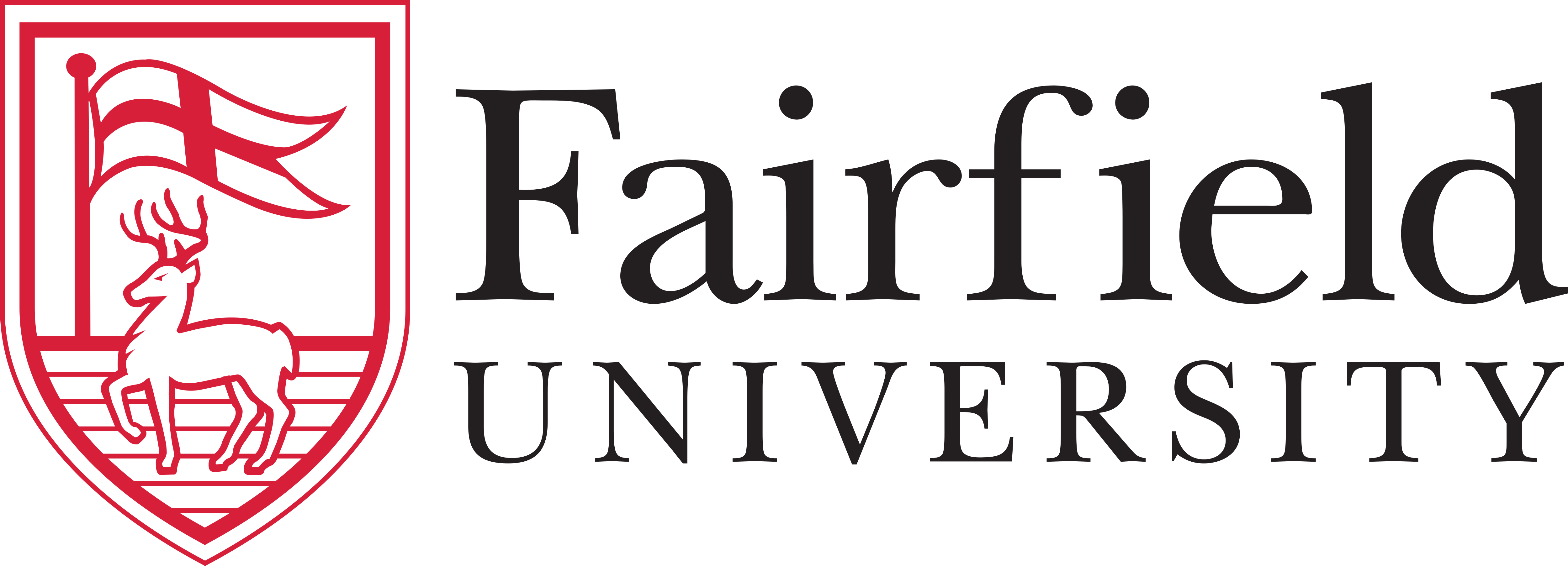 Logo for fairfield university