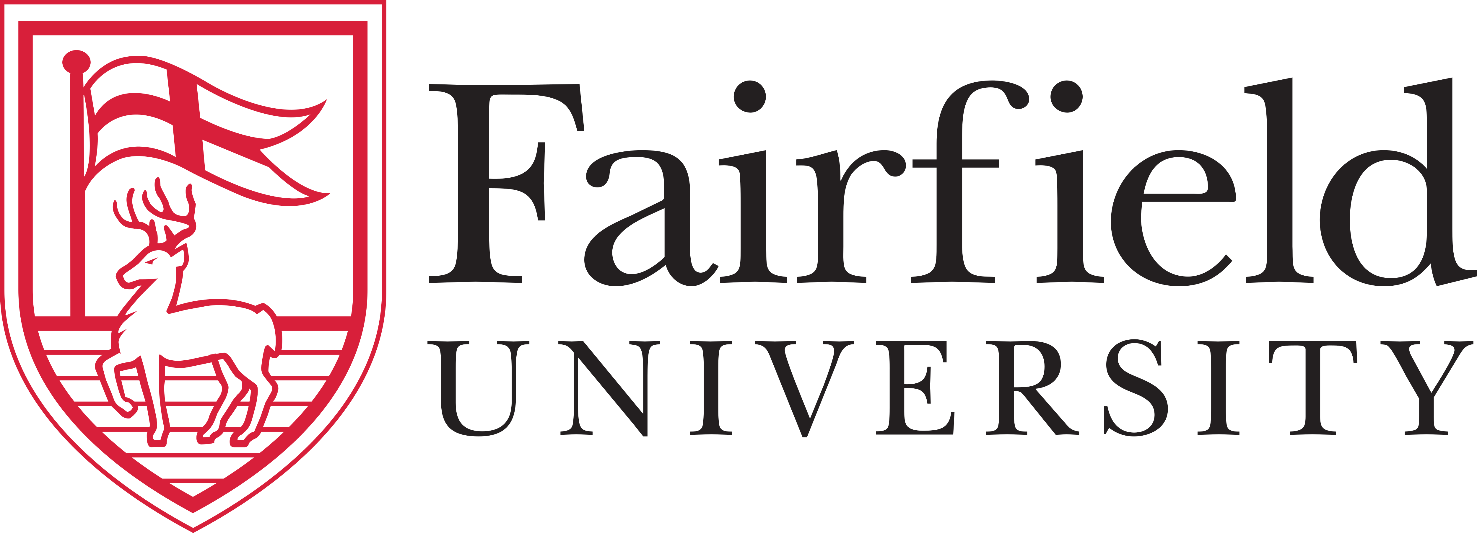 Logo for fairfield university